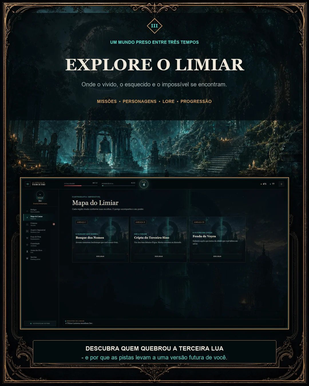 Mundo e lore de Tercetri